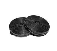 EVAYP Activated Carbon Filters, 2 Pieces, Replacement for Klarstein, Respekta, Bomann Kitchen Hoods, Cooker Hoods, 175 mm x 25 mm, Air Filter