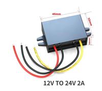 EVBELGBPZ Step Up Boost Power Supply 12 Volt To 24 Volt Step Up Boost Power Supply Power Converter Voltage Regulator DC DC Boost Module(12V TO 24V 2A 12V)