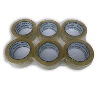 eVCom Clear tape 100meters x 45mm Packaging Tape - 6rolls