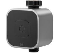 Eve Aqua - Smart water controller for Apple Home app or Siri, irrigate automatically with schedules, easy to use, remote access, no bridge, Bluetooth, Thread, HomeKit, Silver (20ECC8101)