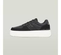 Eve BSC LEA Sneakers - Black - Women 5