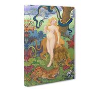 Eve By Paul Ranson Canvas Print | Gallery Wrapped 30mm Frame Wall Art | 24x16 inches | Ready to Hang | Classic Picture | Living Room Bedroom Lounge Office