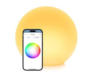 Eve Flare - Portable Smart LED Lamp with Apple HomeKit Technology, IP65 Water Resistance and Wireless Charging, Bluetooth and Thread