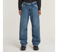 Eve Low Wide Leg Jeans - Medium blue - Women 31-30