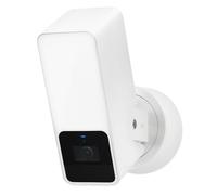 Eve Outdoor Cam (White Edition) - Secure floodlight Camera, (HomeKit Secure Video), 1080p, Night Vision, Wi-Fi (2.4 GHz), Motion Sensor, Two-Way Communication, Flexible & Easy Installation