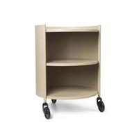 Eve Storage Rolling Table Cashmere