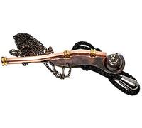 Eve.Store Boatswains Whistle or Bosun Pipe: Nautical Collection (1, Brass)