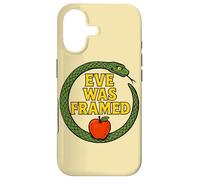 Eve Was Framed Art Snake and Apple Adam and Eve Case for iPhone 17