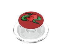Eve was Framed Snake and Apple Illustration PopSockets PopGrip for MagSafe