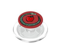 Eve Was Framed Snake and Apple Illustration PopSockets PopGrip for MagSafe