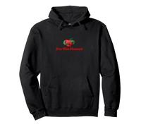 Eve was Framed Snake and Apple Pullover Hoodie