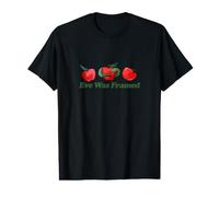 Eve was Framed Snake and Apple Value Graphic T-Shirt