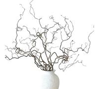 Eve & Wild Real Twisted Corylus Hazel Branches, Natural Decorative Dried Branch Decor, Curly Twigs for Vase, Japandi Decor, Twisted Willow (7, X-LARGE (90-100cm))