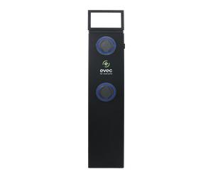 EVEC EDP01 Floor Mounted Smart EV Charger Pedestal Dual 7.4kW Single Phase Universal Socket Type 2
