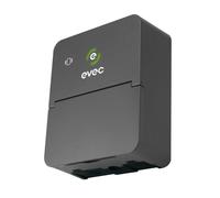 EVEC vecGO 2.0 7.4kW EV Charger, Single Phase, Untethered, Grey - VEC01-N in Dark Grey EVEC Dark Grey