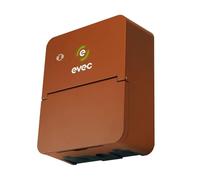 evec vecGO 2.0 EV Charger, Type 1 & Type 2, 7.4kW Untethered Single Phase Wall Mounted Home Car Charger, 3 Year Warranty, Deep Red - VEC01-N-RE