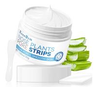 Eveellyn Blackhead Remover Mask with Aloe Vera, Deep Cleansing Pore Strips for Face, Nose, and Chin, Blackhead Removal Cream and Strips Combo for Smooth, Radiant Skin (One Size) (White)
