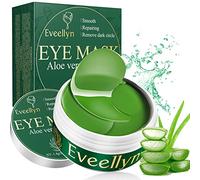 Eveellyn Under Eye Patches, Natural Aloe Vera Hydrogel Under Eye Pads Masks for Hydrating and Anti-aging Treatment for Puffy Eyes, Fine Lines and Wrinkles, Eye Bags, Dark Circles 60Pcs/30Pairs…