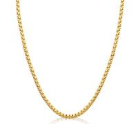 Evegfts Silver Chain 18K Gold Chain for Men Women, 6/8/10/11MM Diamond Cut Miami Cuban Link Chain Necklace Stainless Steel Mens Necklace 18/20/22/24/26Inch, 66.04 cm, Stainless Steel, No Gemstone