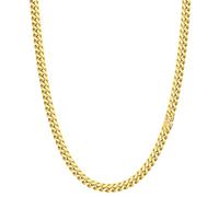 Evegfts Silver Chain 18K Gold Chain for Men Women, 6/8/10/11MM Diamond Cut Miami Cuban Link Chain Necklace Stainless Steel Mens Necklace 18/20/22/24/26Inch, 22 Inch, Stainless Steel, No Gemstone