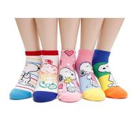 EVEISOCKS The Peanuts Cartoon Movie Series Women's Original Socks, S_35, One size