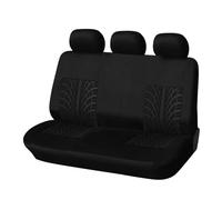 EVEKHAHHRB 1PCS For Duster 1 2010 2011 2012 2013 2014 2015 Car Seat Covers Set Universal Fit Most Car Covers With Tire Detail Seat Covers(Black back part)