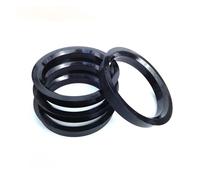 EVEKHAHHRB 4pcs Universal Car Wheel Hub Centric Rings 70.1-54.1 56.1 56.6 57.1 58.1 59.1 60.1 63.4 64.1 65.1 66.1 66.6 67.1mm ABS Rims Spacers(70.1-56.1mm-4PCS)