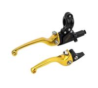 EVEKHAHHRB Brake Lever 1 Pair Universal Motorcycle Clutch Brake Handle Drum Lever Off-Road Vehicle Handlebar Bull Horn Brake Clutch Levers(1)