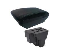 EVEKHAHHRB Center Console Armrest For KIA For Rio For Lx For STONIC For Cerato For South For America Car Armrest Box Retrofit Part Storage Box Accessories(F black line No USB)