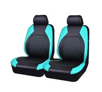EVEKHAHHRB For Subaru For Forester For Outback For Legacy For XV For Wrx Car Seat Covers PU Leather Car Cushion Seats Auto Interior Seat Covers(2Seats-skyblue)