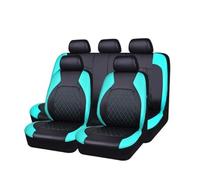 EVEKHAHHRB For Subaru For Forester For Outback For Legacy For XV For Wrx Car Seat Covers PU Leather Car Cushion Seats Auto Interior Seat Covers(5Seats-skyblue)