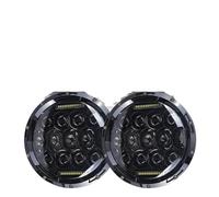 EVEKHAHHRB Headlamp Assembly 1pc For Suzuki For Samurai SJ410 For Offroad 4X4 Car 7 Inch LED Round Headlights DRL Hi Lo Beam Headlamp Accessories Car Front Lamps