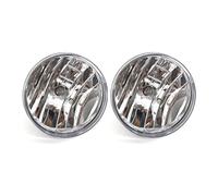 EVEKHAHHRB Headlamp Assembly For GMC For Sierra 1500 2500 3500 HD 2007 2008-2011 2012 2013 GM2592161 GM2593161 2pcs Car Front Bumper Fog Lamp Light Front Headlight(2Pcs White)