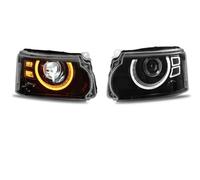 EVEKHAHHRB Headlamp Assembly For Land For Rover For Range For Rover Sport L320 2010 2011 2012 2013 Upgrade For Defender Style Car LED Headlight Car Front Lamps
