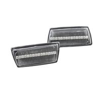 EVEKHAHHRB Mirror Glass Replacement For Cruze LED Dynamic Side Marker Light Repeater Indicator Light Door Wing Mirror Glass(Crystal type)