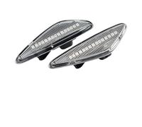 EVEKHAHHRB Mirror Glass Replacement For Mazda 5 CW 6 GH For MX-5 ND For RX-8 Flashing LED Dynamic Turn Signal Blinker Light Car Side Marker Light Door Wing Mirror Glass(Dynamic Crystal Type)
