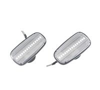 EVEKHAHHRB Mirror Glass Replacement For Prius Kluger Wish For Land For Cruiser 200 Prado 120 For RAV4 Altezza Turn Signal Lamp Dynamic Led Side Marker Lights Door Wing Mirror Glass(Crystal type)