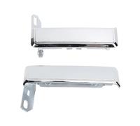 EVEKHAHHRB Replacement Door Handle 1 Pair for Kreuzer FJ40 BJ40 BJ42 FJ45 Chrome Outer Door Handle Rustproof Left Right Metal Exterior Set