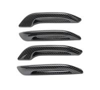 EVEKHAHHRB Replacement Door Handle for Model Y for Juniper 2025 ABS Antifreeze Handle Stickers Patch Cover Car Modification Frost-Proof Doorknob Door Handles(Bright Carbon 4PCS)