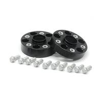 EVEKHAHHRB Rims Spacers 2Pieces For A1 For A2 For A3 For TT 20 25 30 35 40 45 50mm Car Wheel Spacers Aluminum Alloy CNC Suit PCD 5x100 CB 57.1(2PCS 50mm Black)