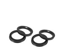 EVEKHAHHRB Rims Spacers 4pcs 64.1mm-66.6mm 65.1mm -72.56mm 72.56mm-74.1mm Universal Car Hub Centric Rings Wheel Bore Center Spacer ABS Plastic(72.56-54.1mm)