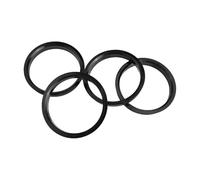 EVEKHAHHRB Rims Spacers 4pcs For Transporter T5 T28 T32 Car Tire Centering Hub Centric Rings Wheel Bore Center OD 72.6mm ID 65.1mm