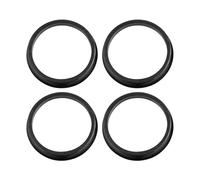 EVEKHAHHRB Rims Spacers 4pcs ID 56.6 58.5 64.3 67.1 57.1mm To OD 73.1 67.1mm Car Hub Centric Rings ABS Plastic Wheel Bore Center Spacer(73.1-63.4 mm)