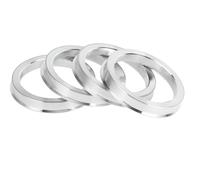 EVEKHAHHRB Rims Spacers 4pcs Universal Car Hub Centric Rings Wheel Hubrings OD 66.6 67.1mm To ID 56.1 60.1 64.1 66.1 56.6 58.1 63.4 65.1mm(60.1mm ID 67.1mm OD)