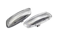 EVEKHAHHRB Turn Signal Light For C4 For Picasso For C3 For C5 DS4 LED Dynamic Turn Signal Light Flashing Side Mirror Lamp Blinker Amber Turn Signal Lamp(Dynamic Crystal Type)