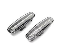 EVEKHAHHRB Turn Signal Light For EX25 EX35 EX37 FX35 FX37 G25 G35 Q40 Q60 Q70 QX50 QX70 Led Dynamic Side Marker Fender Turn Signal Light Turn Signal Lamp(Dynamic Crystal)