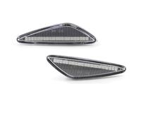 EVEKHAHHRB Turn Signal Light For Lafesta For Highway Star For Fiat 124 For Spider 2011-2020 LED Dynamic Turn Signal Blinker Flashing Light Side Marker Blinker Turn Signal Lamp(Super quality Clear)