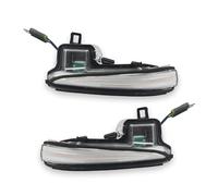 EVEKHAHHRB Turn Signal Light For Tacoma 2016-2023 2pc Dynamic Sequential Blink Flow LED Side Mirror Turn Signal Light Turn Signal Lamp(Clear Lens)