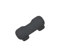 EVEKHAHHRB Universal Car Seat Cover Seat Back Soft Cushion Minimalism Seat Cushion Chair Carpet Pad Pu Leather Accessories Seat Covers(Style 3 White)