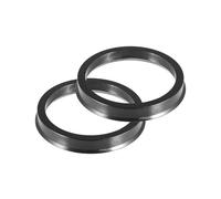 EVEKHAHHRB Wheel Hub Centric Rings 71.6-60.1/64.1/66.6/67.1mm 4pc Black Plastic Wheel Hub Centric Ring Central Rim Hub Centric Spacers(71.6-67.1mm-4PCS)
